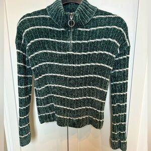 Stripes Green Sweater